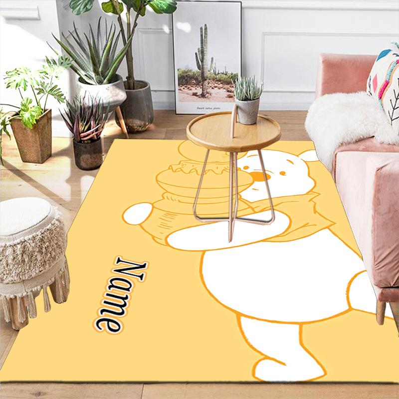 Custom 1Pc Piglet'S Pink Adventure Rug Office Carpet Indoor Outdoor Entrance Doormat Nonslip Soft And Comfortable Living Room D916360