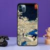 Чехол в стиле японского искусства укиё-э для iPhone XR X XS Max SE 2020 7 8 Plus, чехол для телефона для iPhone 11 14 12 13 Pro Max Mini