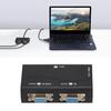 1 in 2 Out VGA Splitter 250MHz Video Distribution Duplicator VGA Splitter Amplifier  Laptop