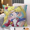 Милая подушка S-Sailor M-Moon Подарок Декор для домашнего офиса Спальня Диван Автомобильная подушка Чехол 45X45