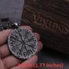 Viking Vegetarianism "; Iron Viking Rune Pendant Necklace As A Gift for Men
