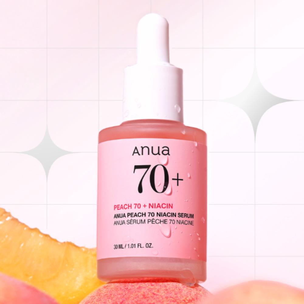 Anua Сыворотка Peach 70% Niacinamide 30 мл / Осветляющая