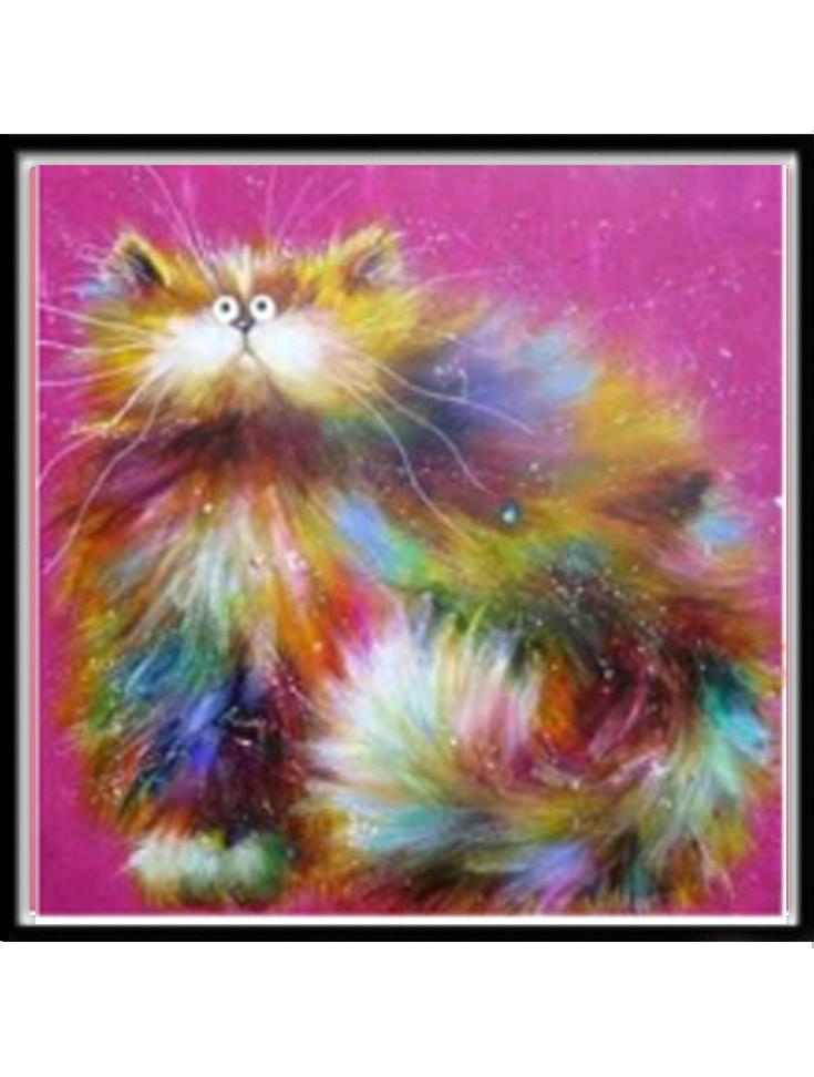 5D алмазная живопись животное кошка и собака Алмазная мозаика набор для вышивки крестом волк посуда Рождественский подарок