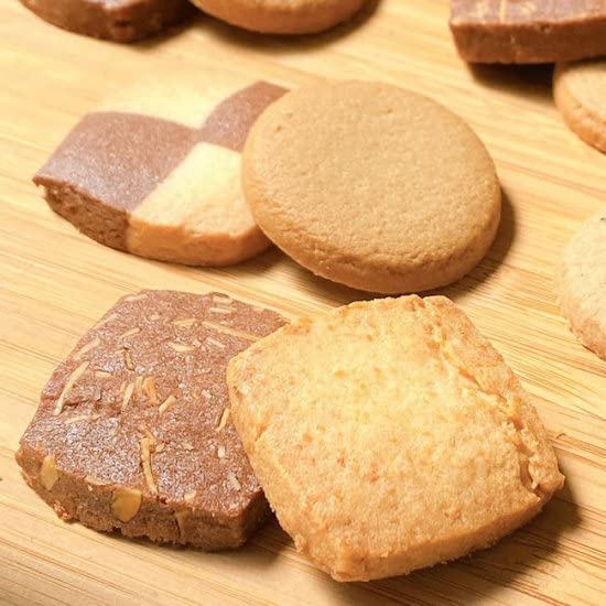 Kobe Trad Cookies Cookie Assortment 39 Pieces Individually Wrapped Bite Size for Women 6 Flavors Sweets Gift Sweets Prepackaged TC-15N