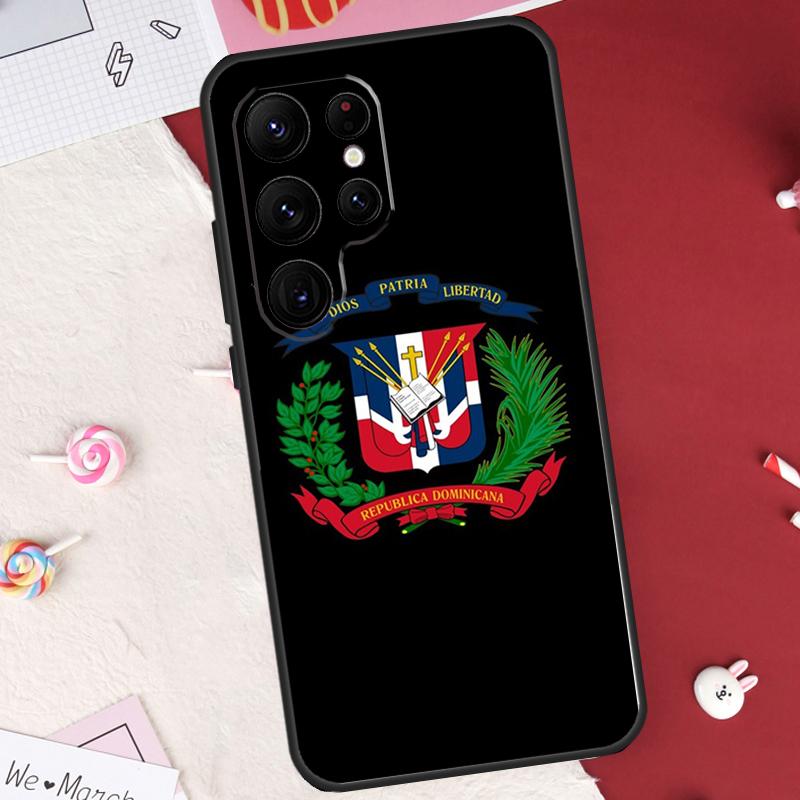 Dominican Republic Flag Case For Samsung Galaxy S21 S22 S23 S24 S25 S26 Ultra S10 S25 Plus S25 FE S20 FE Cover Shell