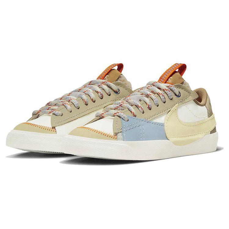 Nike Blazer Low 77 Jumbo Summer Vibe Женские кроссовки Белый Парус Алебастр DX6043-171