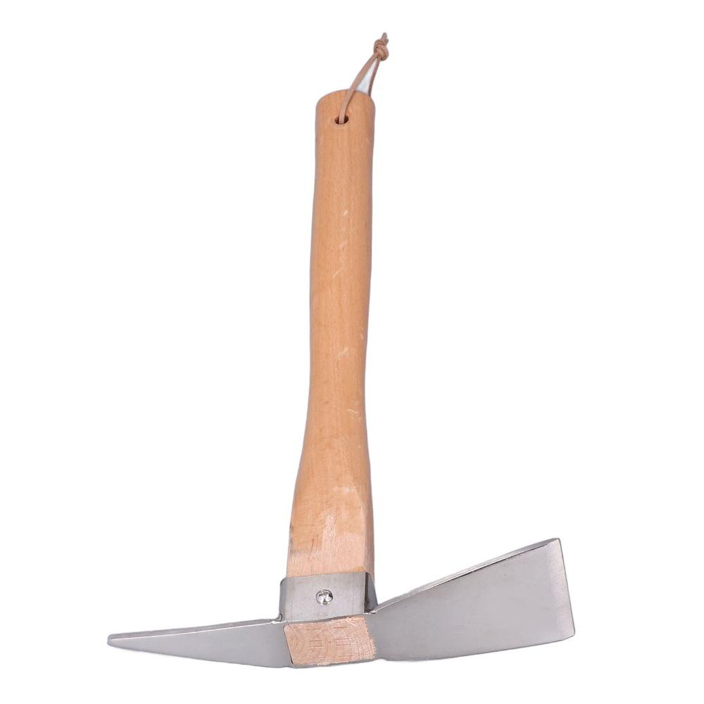 Silver Pick Axe Detachable Garden Pick Axe Durable Digging Tools