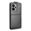 For Realme 14 5G Stand Case Magnetic Clasp Vertical Flip Leather Phone Cover with Card Holder