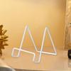 Plate Display Stand Easel Metal Art Dishes Decorative Storage Holder for Party Props