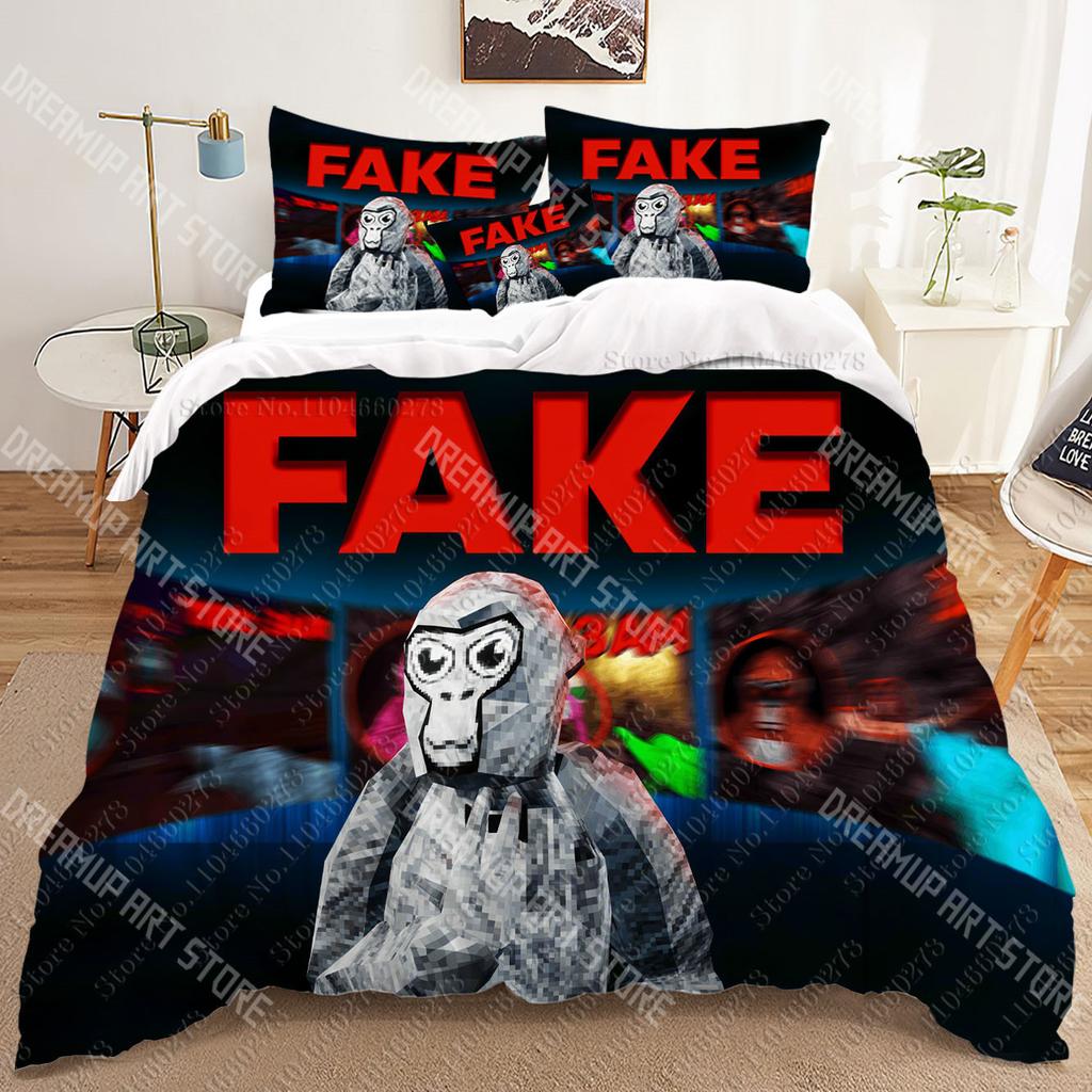 Gorilla Tag 3D Bedding Sets Print Duvet Cover Adults/ Children Bed Comforter Birthday Gift Dropshipping