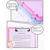 Multi-function File Splint Storage Box Writing Board Side Opening Clasps Folder  School Stationery