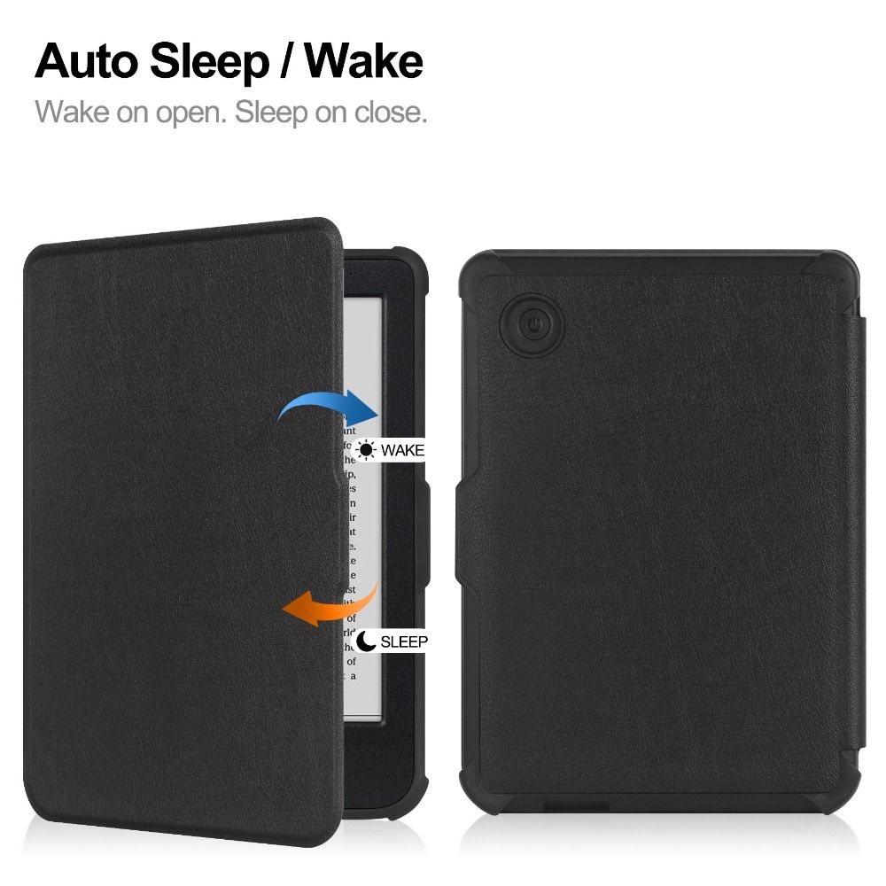 TPU 6 Inch e-Reader Case Auto Sleep/Wake TPU Funda for KOBO Clara Colour/BW 2024 2E