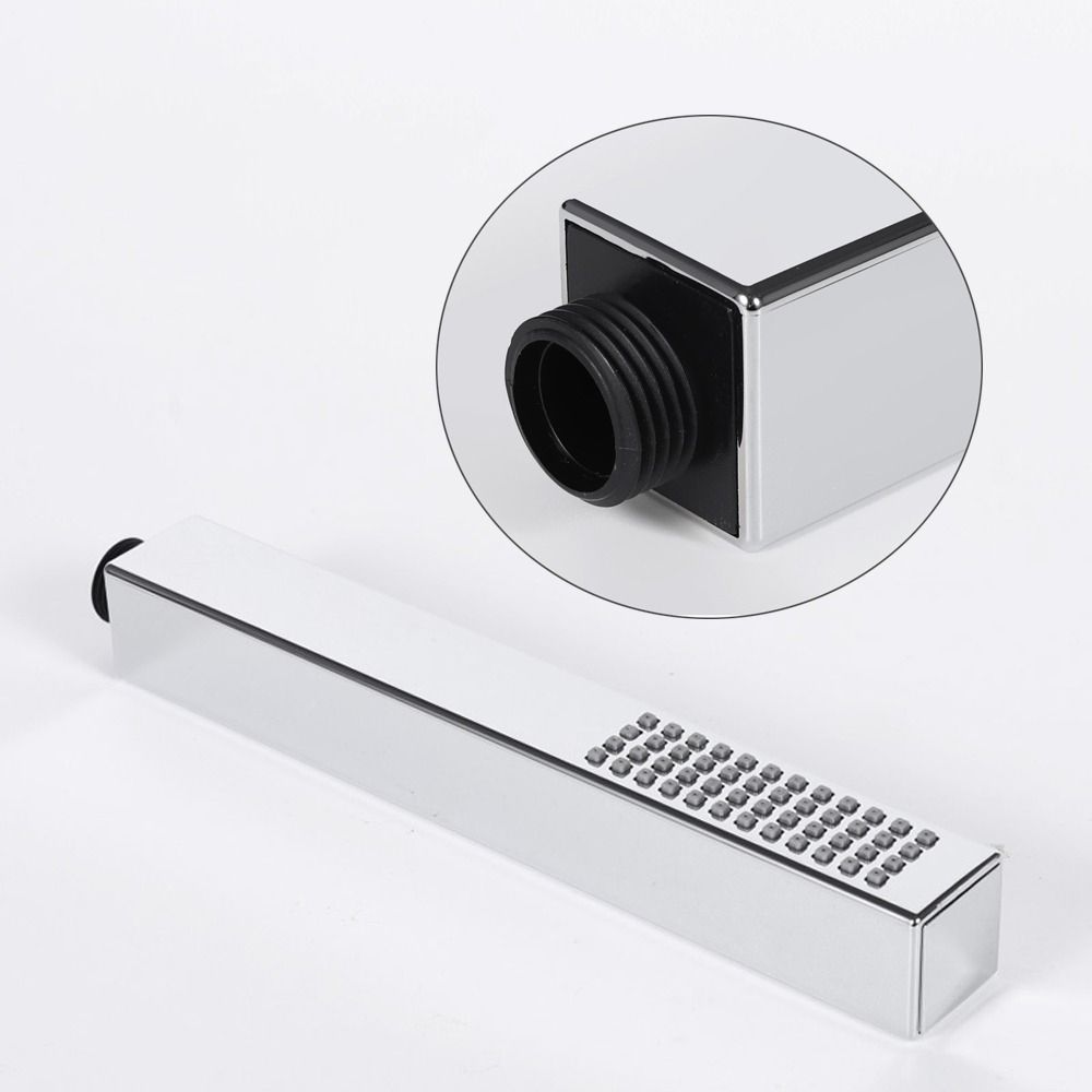 Single Function Shower Head Square Shower Sprayer Useful Water-saving Sprinkler