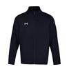 Under Armour Спортивная серия Женская тренировочная куртка с логотипом и принтом для активного отдыха Повседневная спортивная куртка на молнии Куртки унисекс Черная 24500402-001