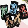 Черный чехол из ТПУ для Samsung Galaxy A6 A8 A9 2018 plus Genshin Impact Anime