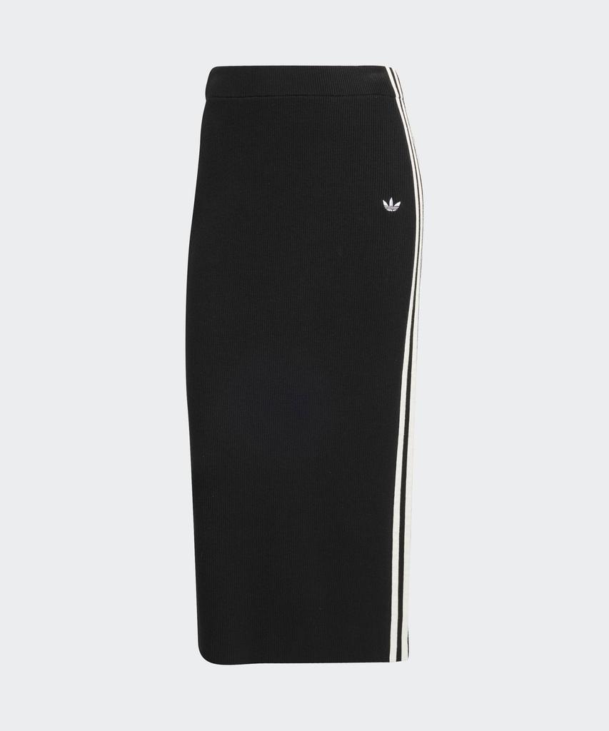ADIDAS 3-Stripe Knit Skirt - Black / Jw2661