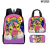 3d Sprunki Game Backpack With Waterproof Lunch Bag And Pencil Case For School