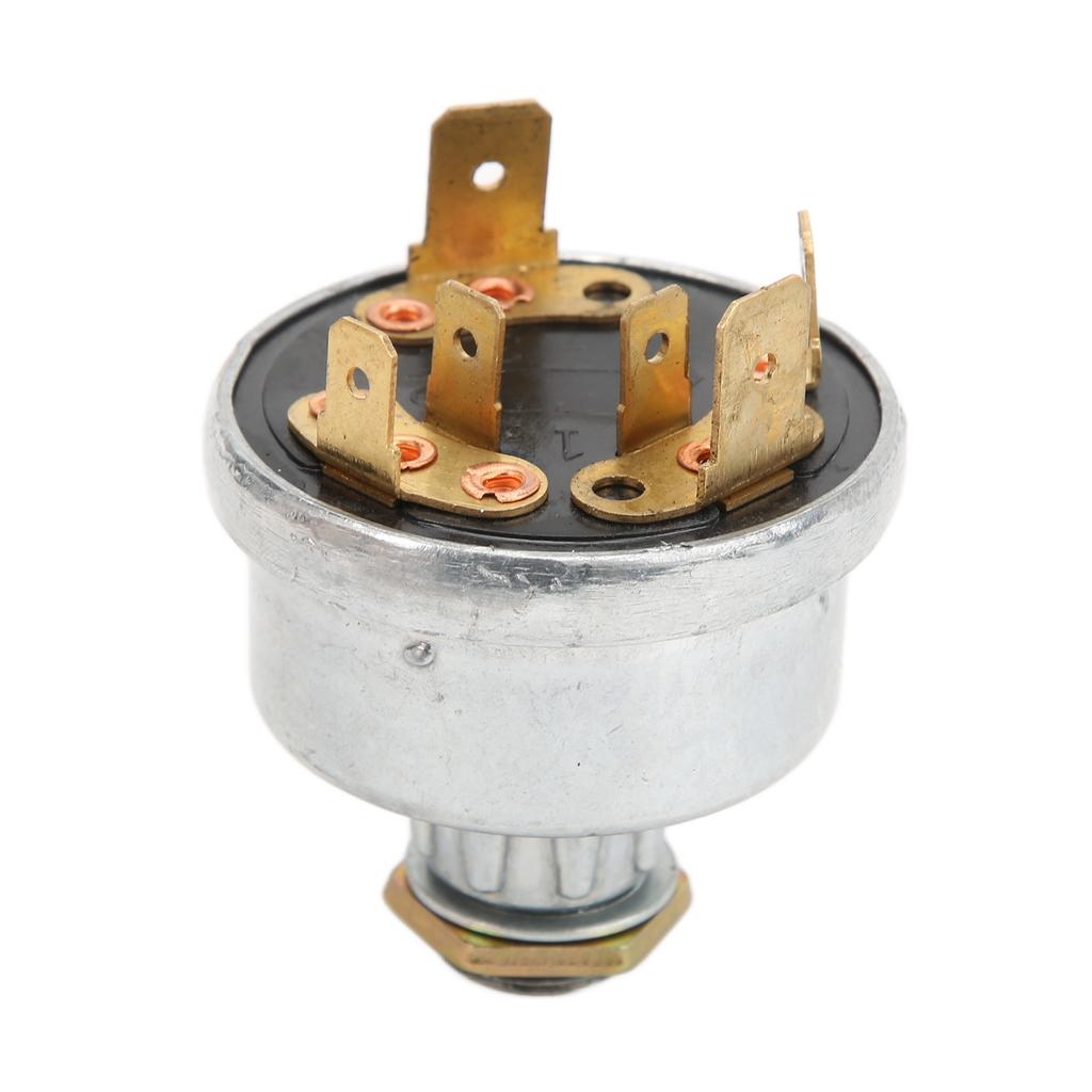 Tractor Ignition Switch with Two Keys 35670 Waterproof Universal for Agricultural Machinery