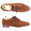 Безупречные кожаные туфли John Lobb SAUNTON Thornton Brown Замша мужские 8 Б/у