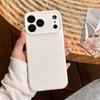 Жидкий силиконовый защитный чехол Для Для Iphone 17 Air 16 Pro Max Plus 17Pro 17ProMax Защита камеры Матовый Мягкий чехол