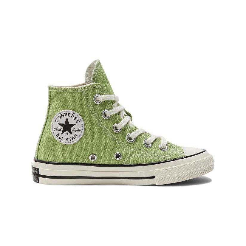 Converse 1970-е Дофамин Износостойкие Дышащие Высокие Детские Кеды Зеленые A05215C