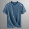 Sports and Leisure Short-sleeved Summer Mesh Quick-drying Half-sleeved Middle-aged and Elderly Tops Dad T-shirt Men's Clothing