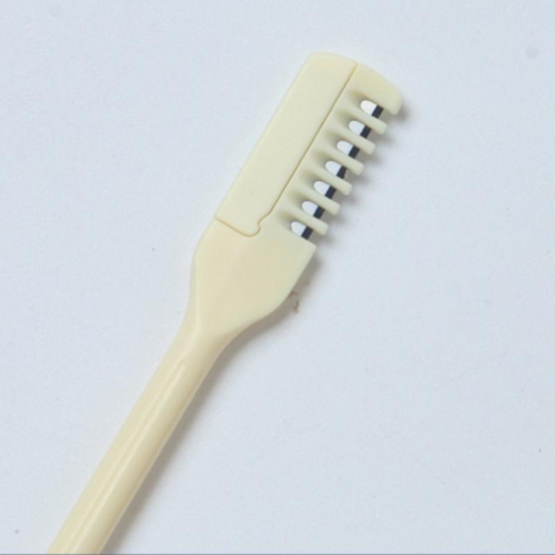 Триммер для волос в носу для мужчин и женщин, портативный ручной вращающийся безопасный для кожи инструмент для удаления волос на лице