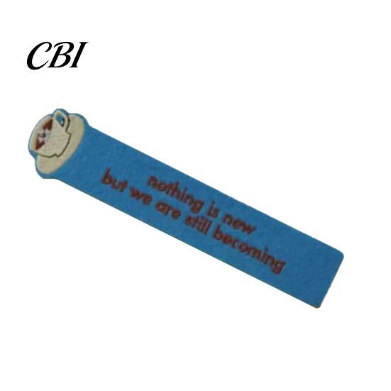 Non-fading Bookmark Handmade Embroidered Felt Bookmark, Coffee Cup Book Page Marker, Reading Accessories for Men Women Lovers High-density