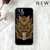 Чехол Samurai Oni Mask для Apple iPhone 11 13 14 12 Pro Max 7 8 XR X 6 5 5S SE 2022 13ProMax черный силиконовый чехол для телефона