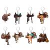 Personalized Acrylic Keychain Saddle Horse Saddle Keychain New Keyring Home