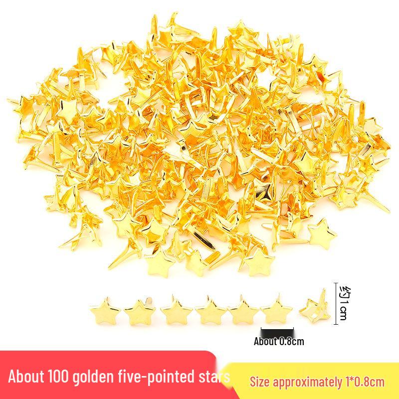 Цветные детские ручной работы гвоздики с раздвоенными ножками для DIY декора