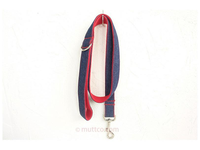 Custom Denim Blue Dog Leash - Innovative Pet Supplies