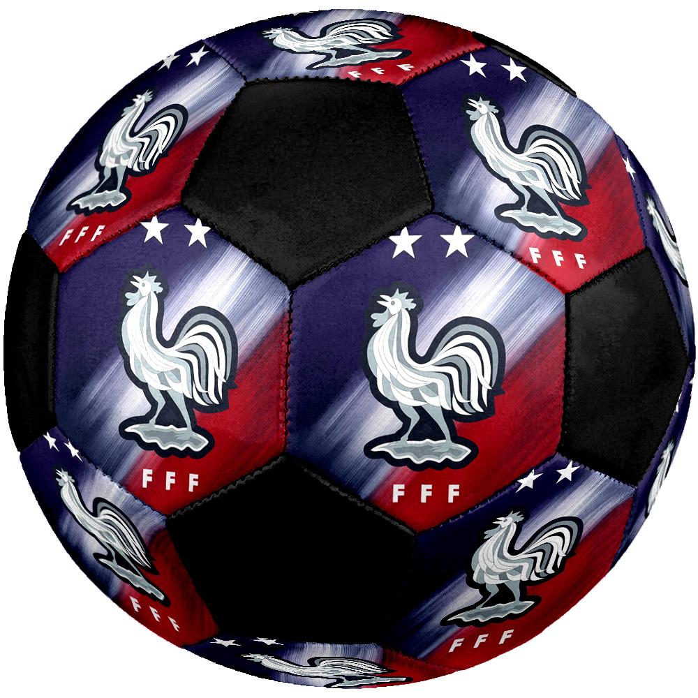 France National Football Team Soccer Ball Colorful All Ages Machine Stitched PVC Competition Ready Durable High-Bounce.SIZE5
