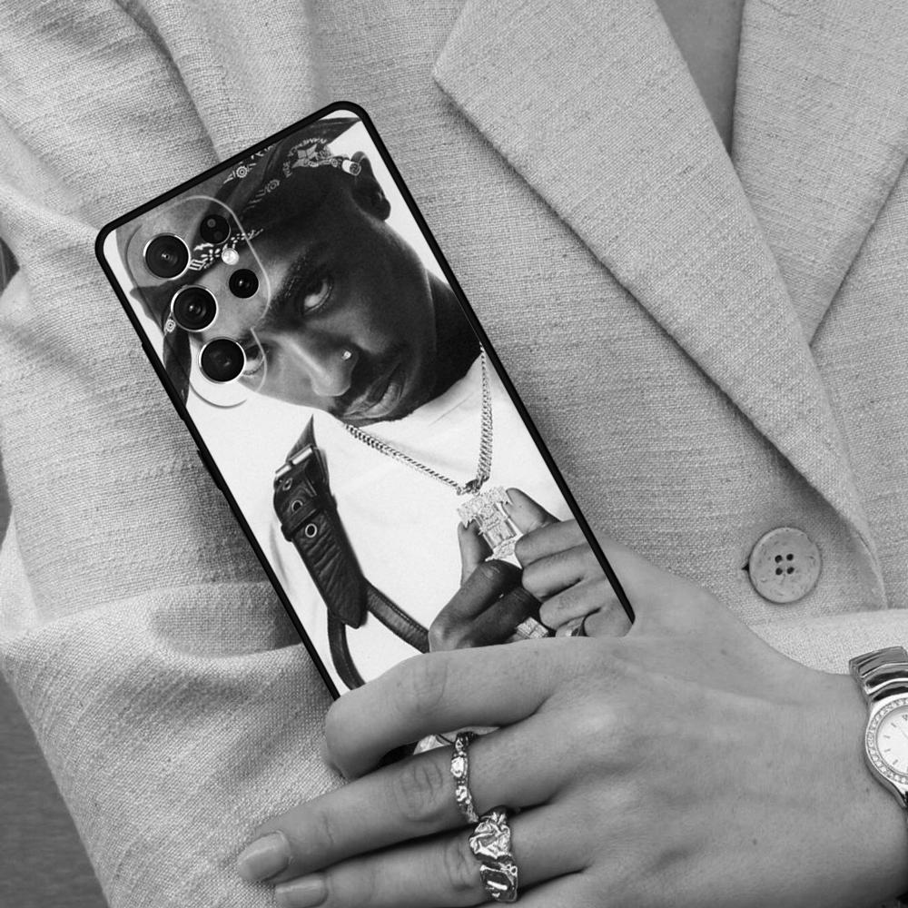 Мягкий чехол для телефона Tupac 2pac Shakur для Samsung Galaxy S26 Ultra S25 S24 S23 S22 S21 S20 Note10