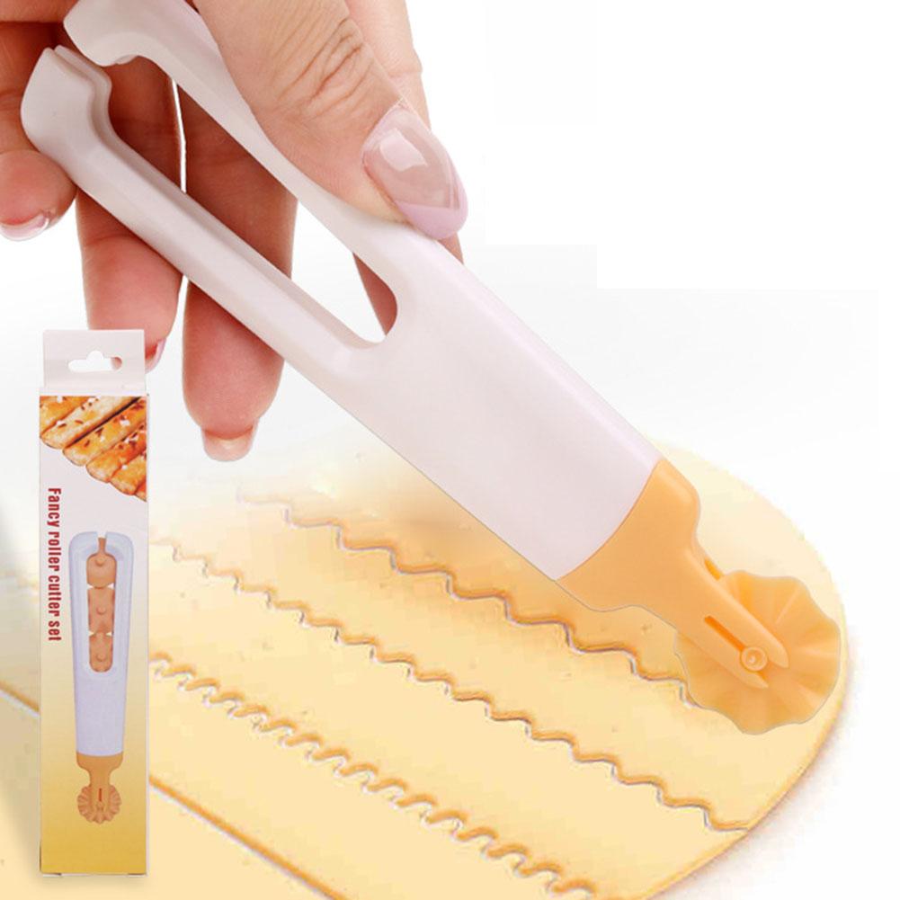 Роликовый резак для теста, печенья, пирога, кухонные принадлежности высокого качества