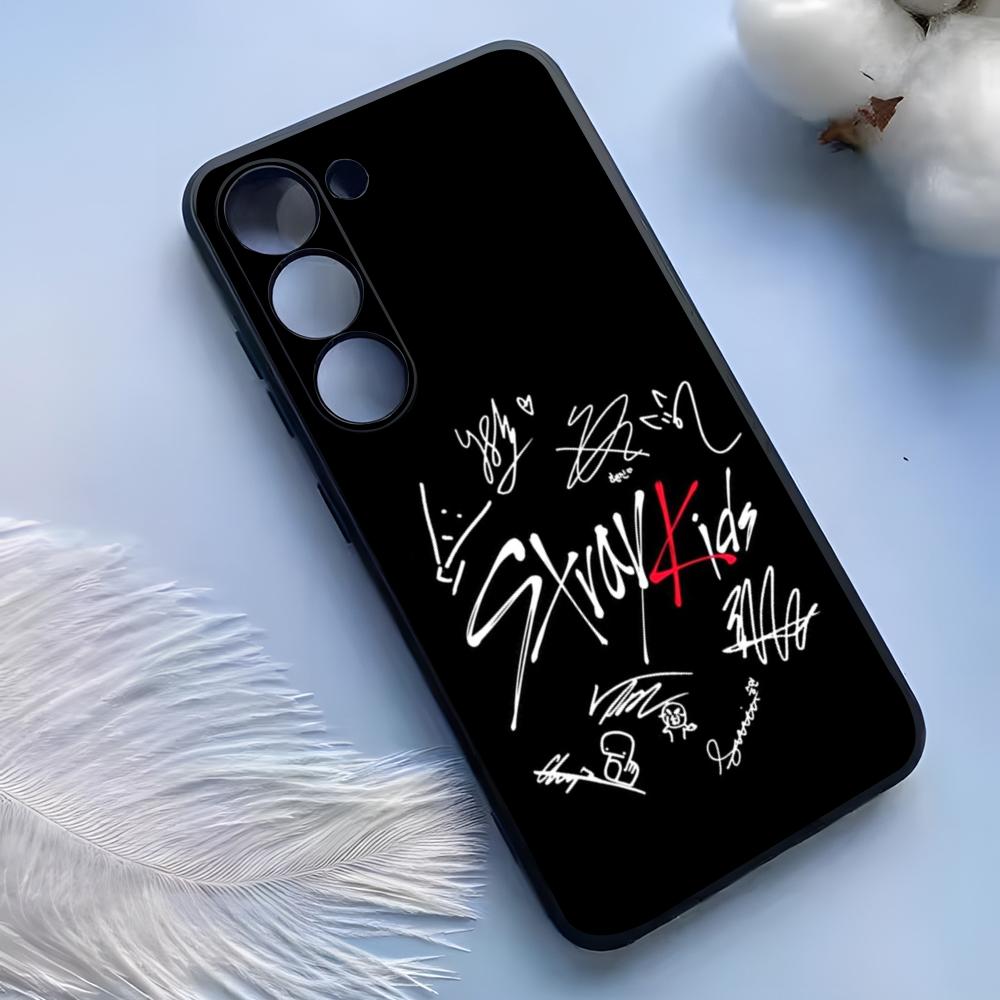 Модный Kpop S-Stray-Kids Чехол для телефона Samsung S25 Ultra S24 S23 S22 S21 S20 Plus Fe Galaxy A54 A53 A34 A25 Силиконовый чехол
