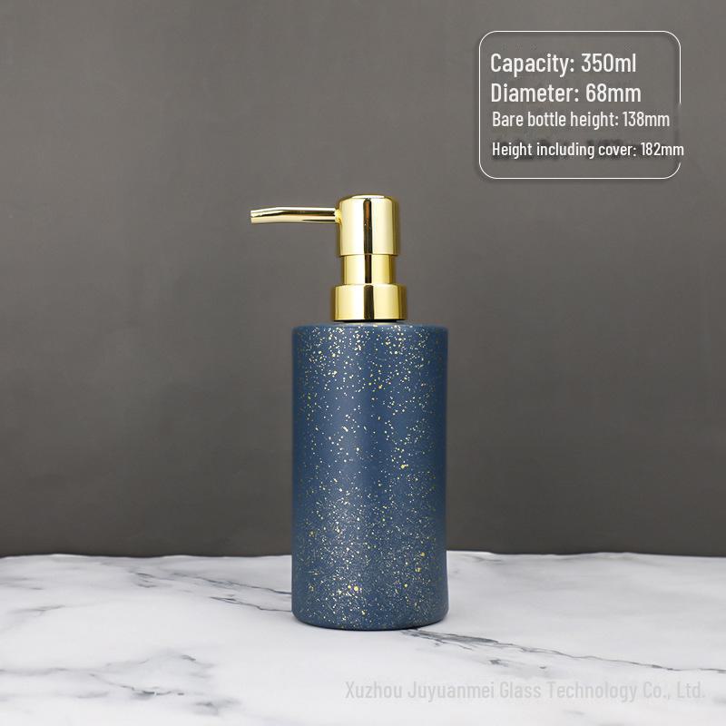 Стеклянный флакон для лосьона и мыла в скандинавском стиле для дома, дезинфицирующее средство для рук и гель для душа в отеле