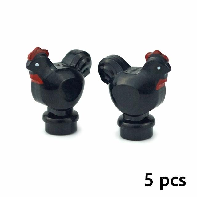 MOC Город Животные Строительные Блоки Фигурки Коза Овца Орел Сова Панда Попугай Чайка Пингвин Зоопарк Рам Аксессуары Кирпичики Игрушка Подарок