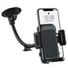 Universal Car Phone Holder W/ Long-Arm Gooseneck Adjustable Heavy Duty Car Phone Mount Grip Flex Windshield Car Mount
