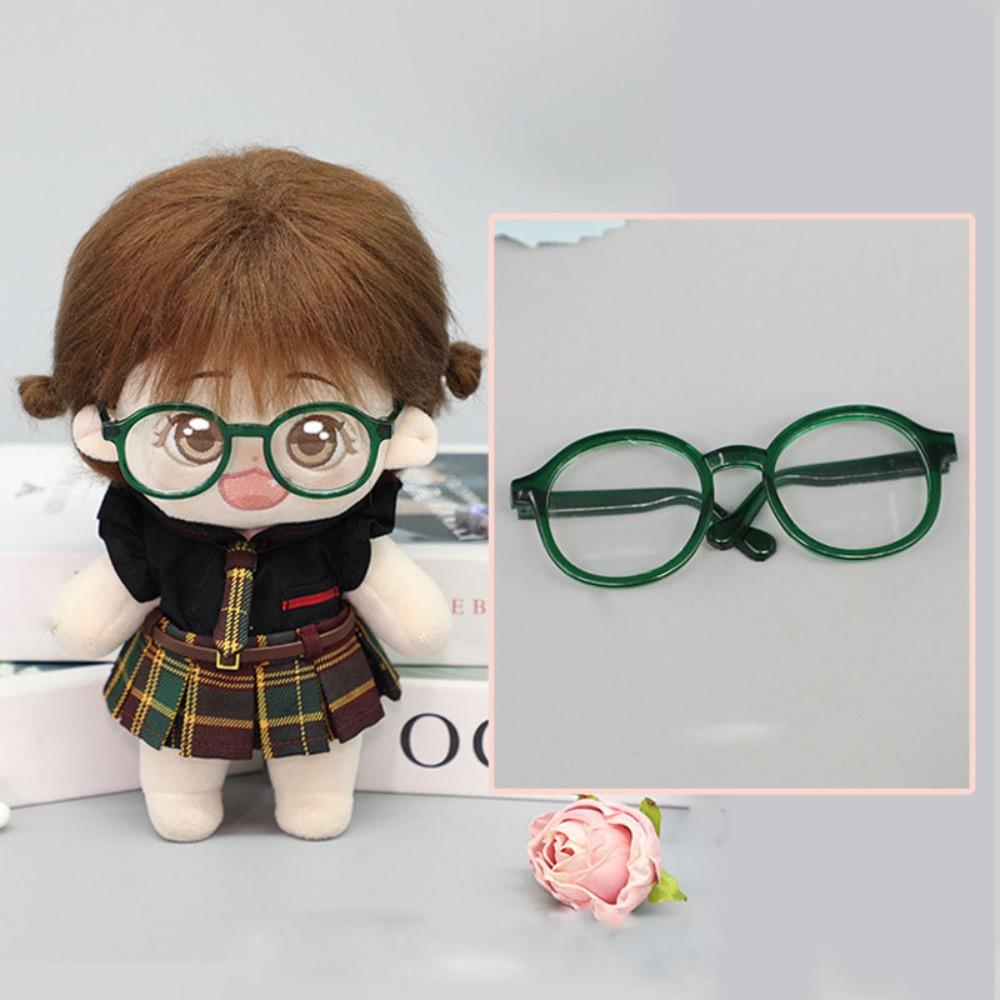 Cute Doll Glasses Fashion Crown Eyeglasses High Quality Accessories 20cm Cotton Dolls