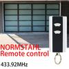 Normstahl / Crawford EA433 2KS 4KS RCU N002800 Пульт дистанционного управления для гаражных ворот 433,92 МГц Динамический код Стандартная сталь