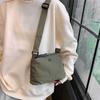 Stylish Vintage Canvas Shoulder Bag Unisex Design Lightweight Waterproof Crossbody