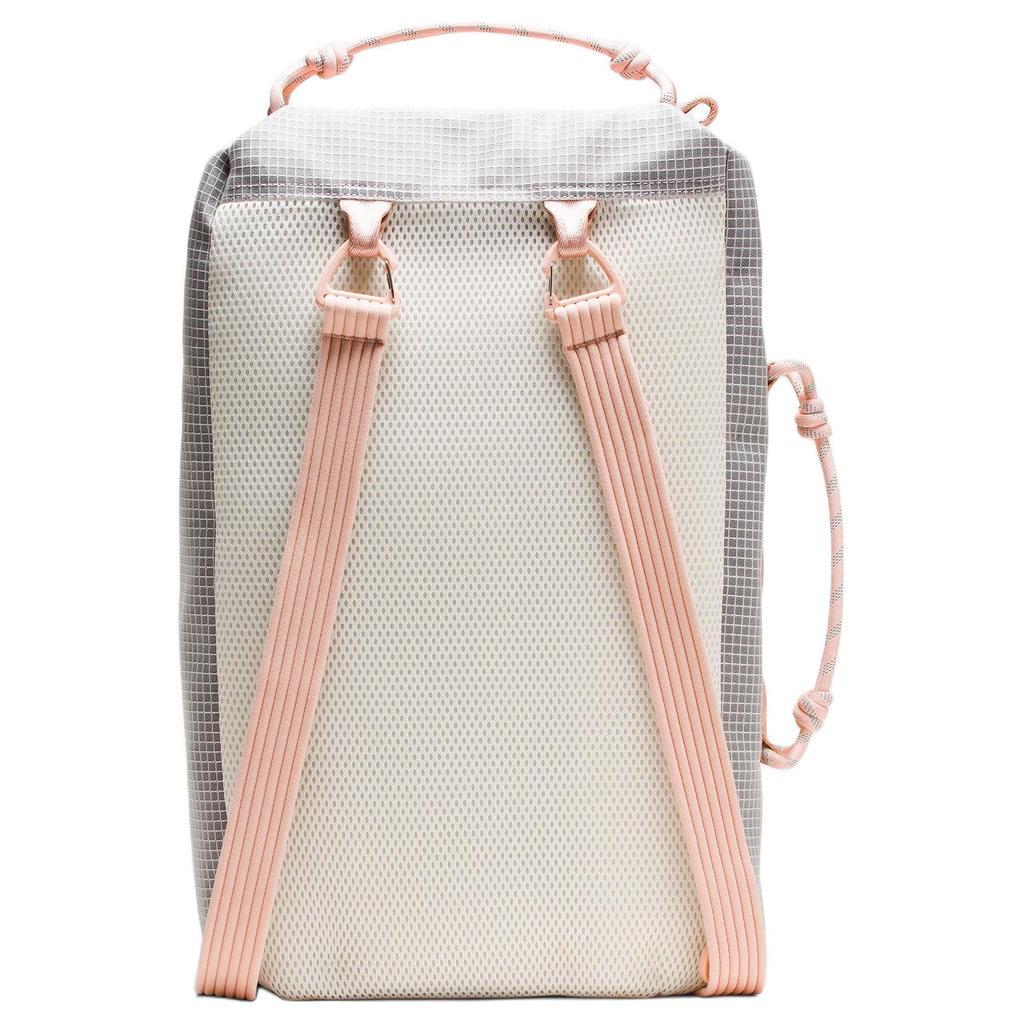 Lululemon Fast Track 16L Practical Minimalist Versatile Shoulder Crossbody Backpack Large Women Backpack Ivory Shell-Pink LU9CJPS-071535