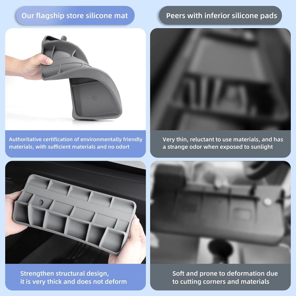 Для Tesla Model3 Центральный экран управления задний лоток для хранения модели 3 Highland 2024 ящик для хранения приборной панели аксессуары для салона автомобиля