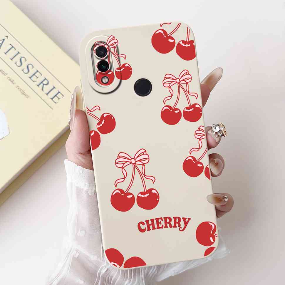 For Xiaomi Redmi Note 7 6.3" Casing Cute Cartoon Shockproof Back Cover For Redmi Note 7 note7 Flower Soft Silicone Phone Cases