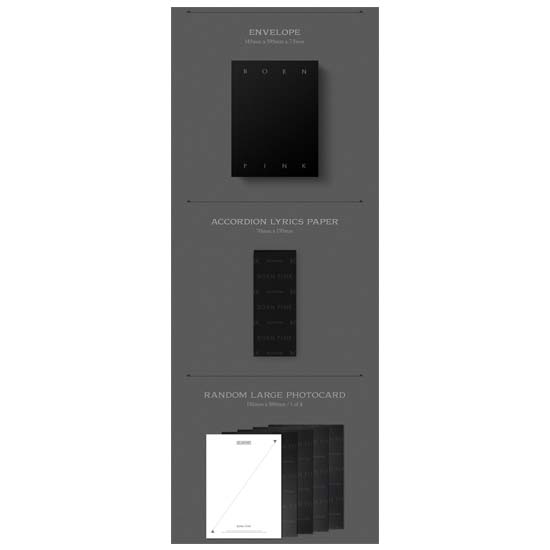 Blackpink - Born Pink 2-й студийный альбом c подарком от YG Select BOX ver.