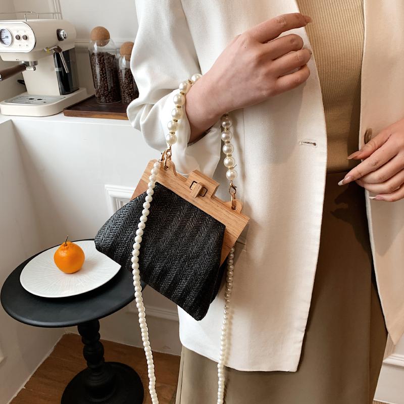 Женская сумка через плечо с соломенной застежкой, сумка через плечо, повседневная сумка, фирменный дизайн, модная новинка, высокое качество