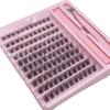 DIY Individual Lashes Mixed Length False Eyelashes New Cluster Lashes Kit  At Home