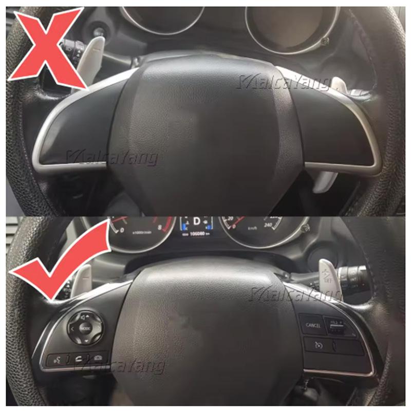 For Mirage Steering Wheel Cruise Control Buttons Remote Control Switch Car Styling For Mitsubishi Outlander Xpander L200 ASX