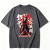 Любитель аниме Tekken Стиранная футболка Одежда на весь год Высокое качество Индивидуальность Одежда Большие размеры Унисекс Новая модель Футболка для пары
